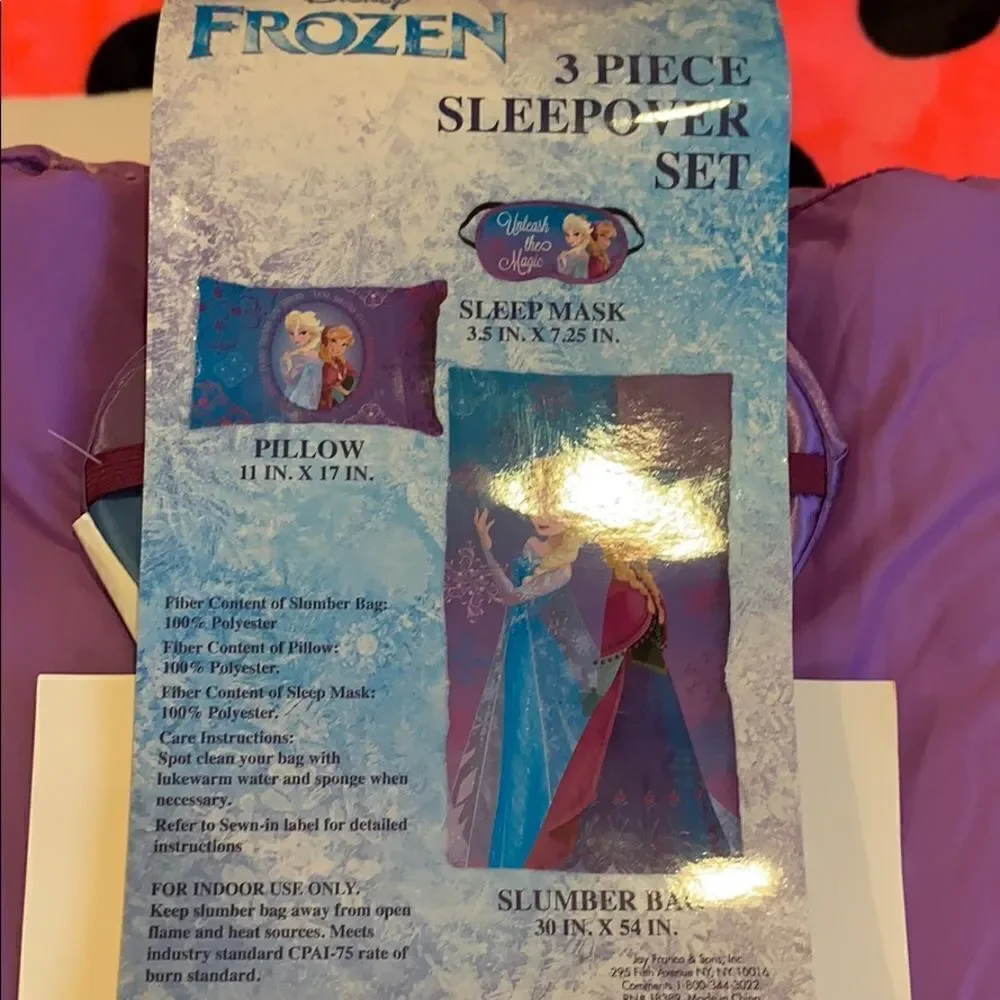 🎉last deal🎉Frozen Sleepover Set 3p